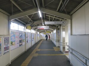 近鉄山田線 伊勢市駅 JR線と近鉄線の連絡通路