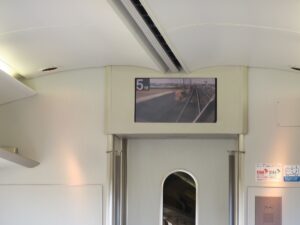 近畿日本鉄道 21020系 特急アーバンライナーnext 液晶パネル 運転席からのカメラ映像