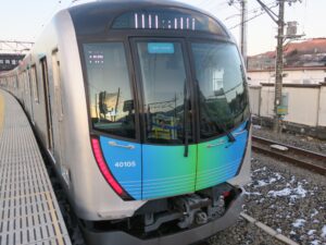 西武鉄道 40000系 S-TRAIN 前面 西武秩父駅にて撮影