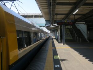JR総武本線 銚子駅 1番線 主に千葉・東京方面に行く特急が発着します