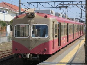銚子電鉄 2000系 全体 銚子駅で撮影