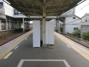 京成電鉄本線 京成佐倉駅 1番線・2番線 主に上野・押上・品川・羽田空港方面に行く列車が発着します