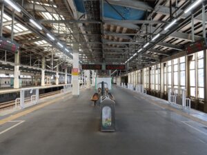 JR上越新幹線 新潟駅 13番線・14番線 上越新幹線で越後湯沢・高崎・大宮・上野・東京方面に行く列車が発着します