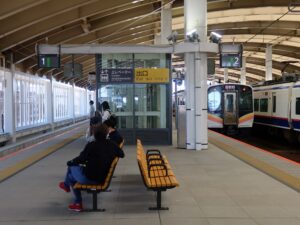 JR越後線 新潟駅 1番線・2番線