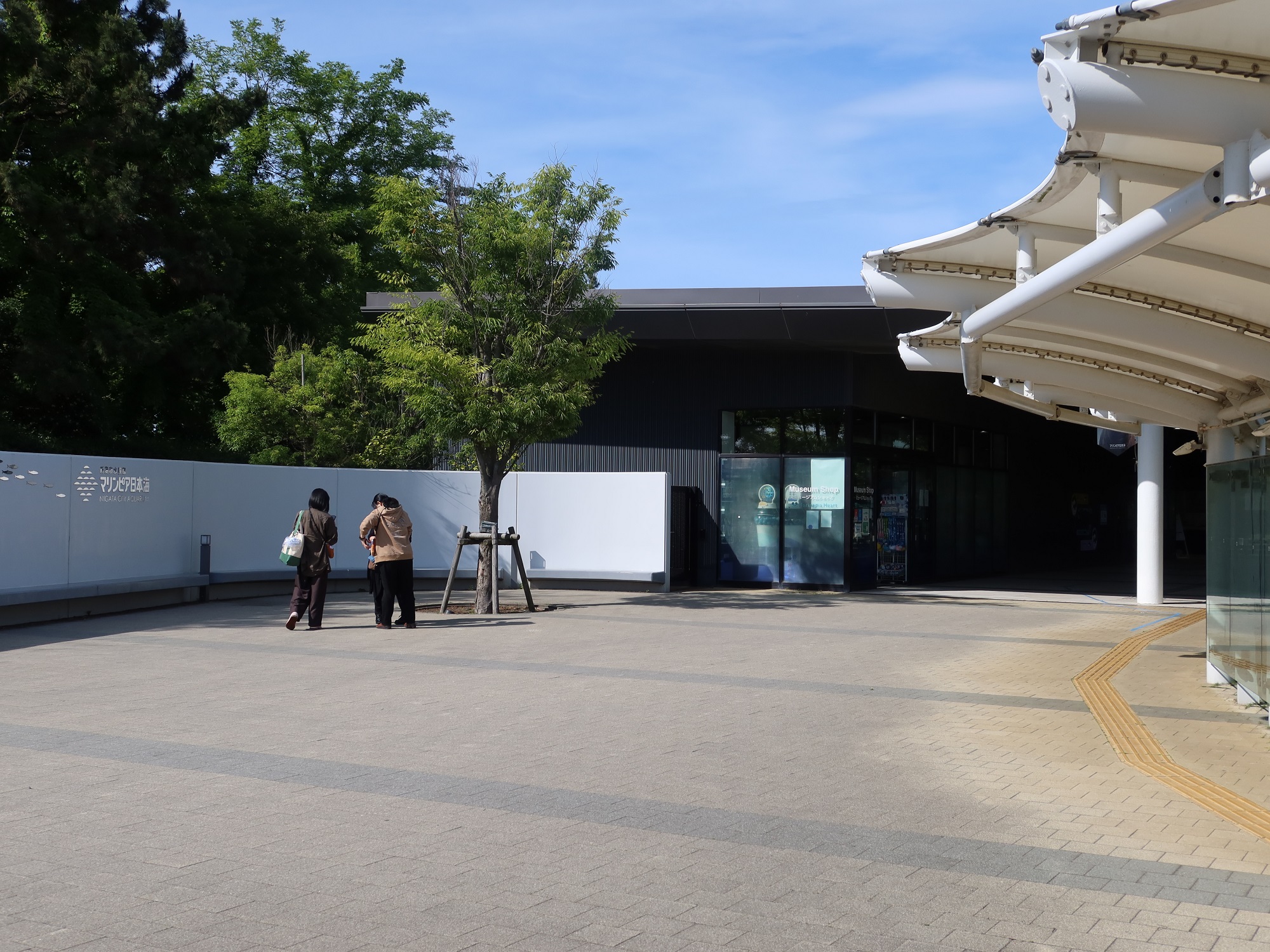 新潟市水族館 マリンピア日本海 入口