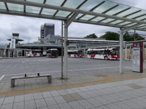 JR常磐線 いわき駅 南口 バスターミナル