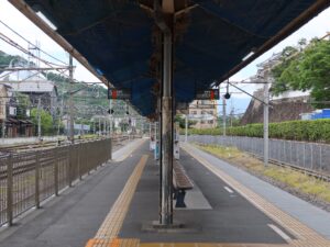 JR身延線 甲府駅 4番線・5番線 主に身延・富士方面に行く列車が発着します