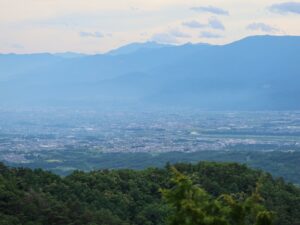 昇仙峡 展望台から見える景色