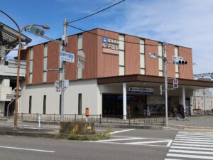 阪神本線 甲子園駅 東口駅舎