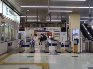 JR山陽新幹線 姫路駅 新幹線乗り換え改札口