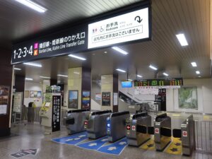 JR播但線 姫路駅 播但線・姫新線 乗り換え改札機