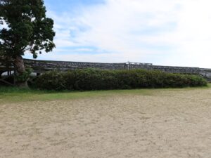 兵庫県立明石公園 明石城址 本丸にある展望台