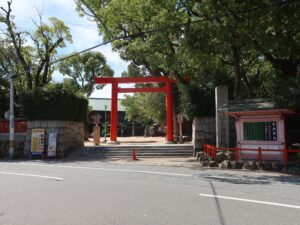神戸 長田神社 入口
