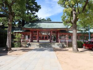 神戸 長田神社 本殿への入口