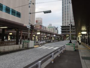 JR山陽新幹線 広島駅 バスターミナル