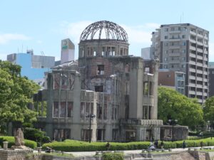 広島 原爆ドーム 相生橋から撮影