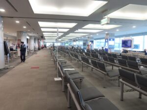 広島空港 国内線ターミナル 搭乗待合室
