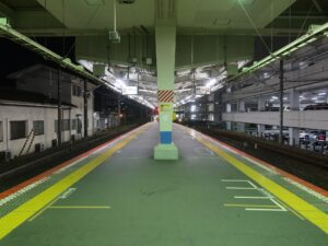 東武宇都宮線 東武宇都宮駅 2番線・3番線 新栃木・南栗橋方面に行く列車が発着します