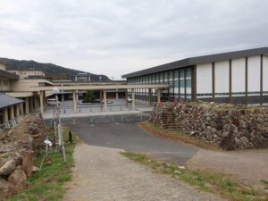 久松公園 鳥取城跡 三ノ丸跡 現在の県立鳥取西高等学校です
