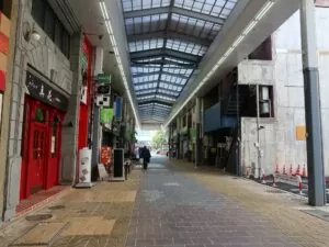 鳥取 サンロード アーケード街