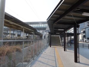 JR日豊本線 鹿児島駅 北口 駅舎への階段