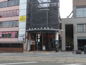 熊本 繁華街 上通りアーケード 入口