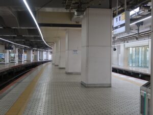 近鉄京都線 京都駅 降車ホーム