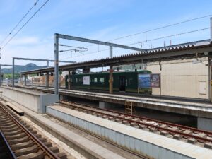 京都丹後鉄道 福知山駅 ホーム 大江・宮津・天橋立方面に行く列車が発着します