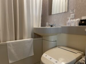 横須賀 セントラルホテル ダブルルーム バスルーム