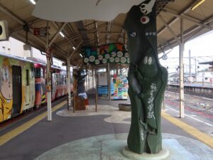 JR境港線 米子駅 0番線 主に後藤・米子空港・境港方面に行く列車が発着します