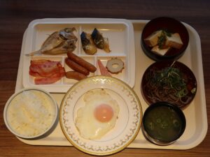 松江しんじ湖温泉 ホテル一畑 朝食の例 和食