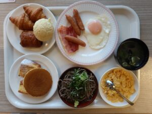 松江しんじ湖温泉 ホテル一畑 朝食の例 洋食
