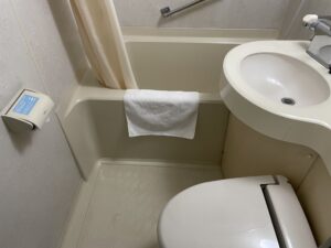 ホテルハーバー横須賀 シングルルーム バスルーム