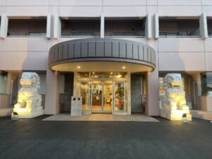 熊谷天然温泉 ハナホテル籠原 玄関