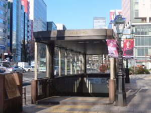 仙台地下鉄東西線 仙台駅 北3出入口