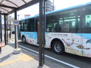 JR仙石線 中野栄駅 仙台うみの杜水族館行きバス バス乗り場