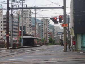 長崎電気軌道 浜町アーケード電停