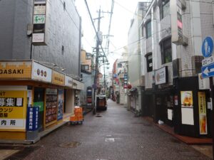 長崎市の繁華街 銅座町 飲食店街