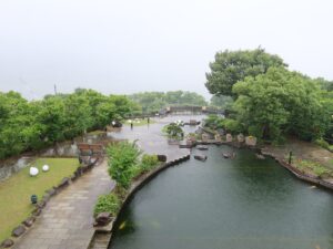 長崎 グラバー園 旧三菱第2ドックハウスからの景色