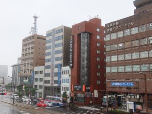 JR長崎本線 長崎駅 駅前 国道202号線 大波止通り