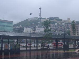 西九州新幹線 長崎駅 駅前バスターミナル