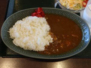 横須賀海軍カレー 横須賀温泉 湯楽の里にて