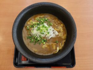 カレーうどん 浅草ROX まつり湯にて