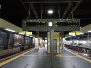 IRいしかわ鉄道線 金沢駅 1番線・2番線 主に小松・大聖寺・福井方面に行く列車が発着します