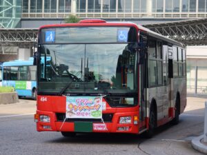 北陸鉄道バス 正面 金沢駅バスターミナルで撮影