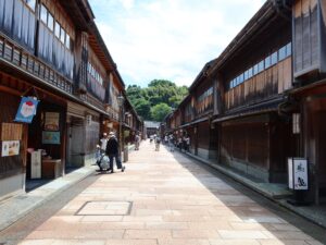 金沢 ひがし茶屋街 メインストリート