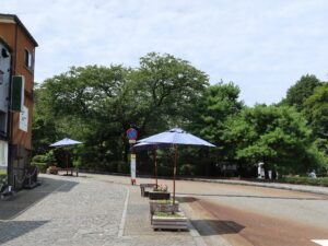 金沢 兼六園 桂坂口への坂