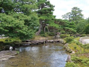 金沢 兼六園 雁行橋