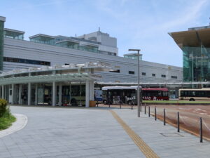 ハピラインふくい 福井駅 福井城址口 バス乗り場