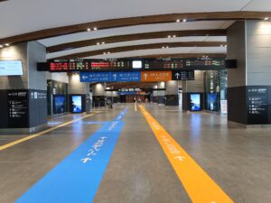 JR北陸本線 敦賀駅 特急のりば コンコース